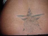 Eagle and USA Star Tattoo