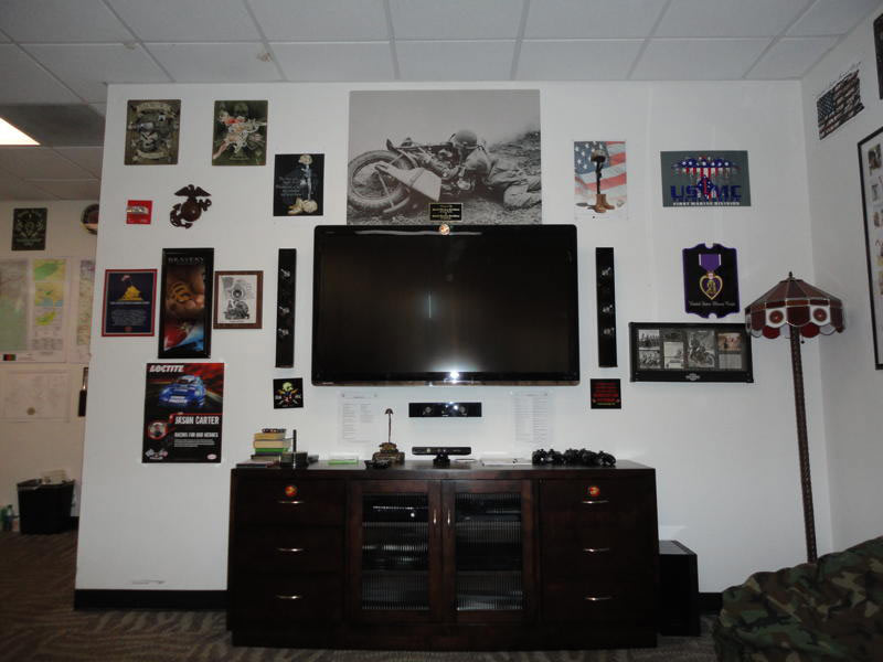 Wounded Warriors lounge at Balboa