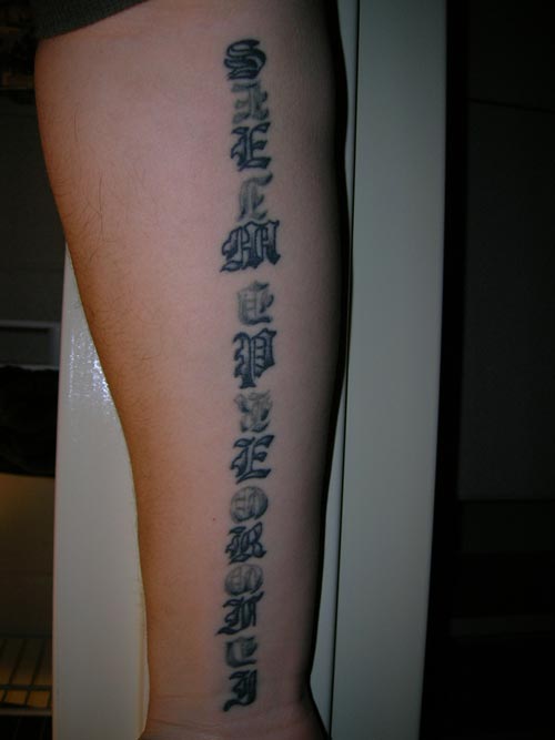 Semper Fi Do or Die Tattoo