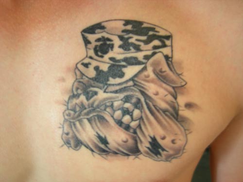 Devil Dog Tattoo