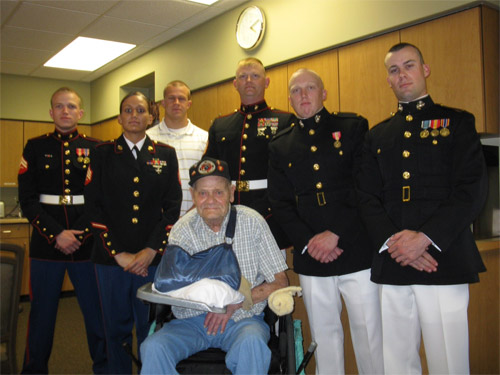 WWII Marine Passes Away