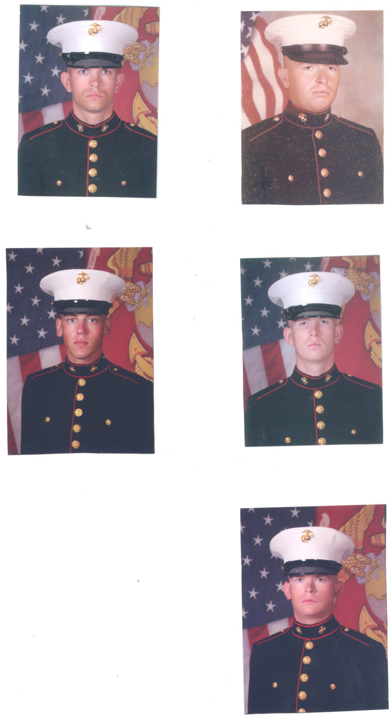 Marine Family - Father and sons