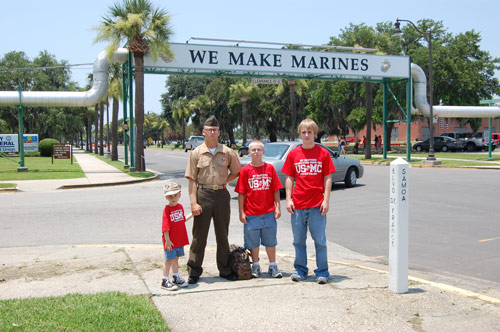Marine Corp GRADUATION @ Parris Island 6-26-09
