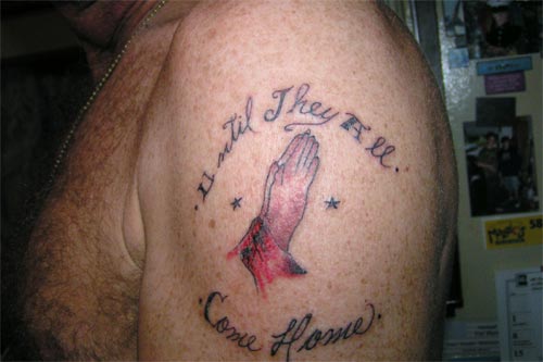 Until They All Come Home Tattoo