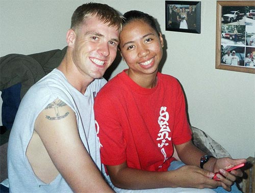 LCpl. James Myers Jr. & LCpl. Shirlene Soloman