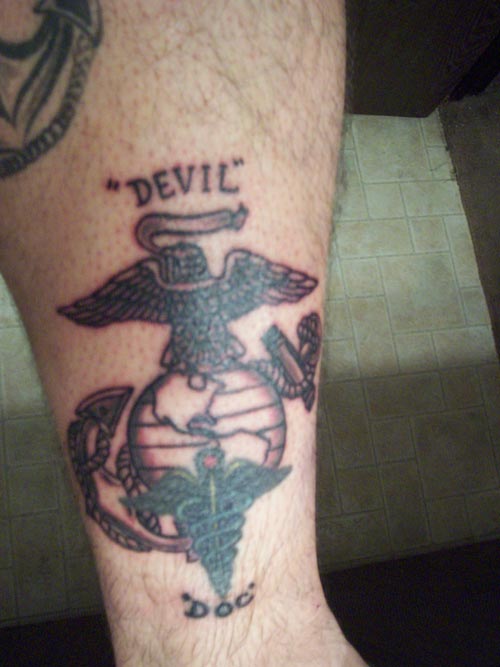 Corpsman Tattoo