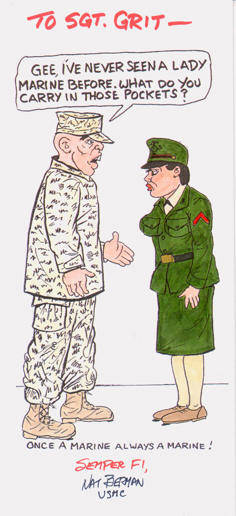 Marine Cartoons