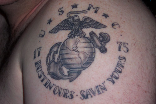 Eagle, Globe, and Anchor Tattoo 1775