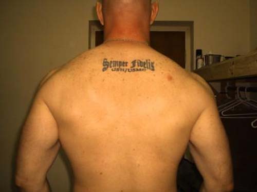 USN/USMC Tattoo