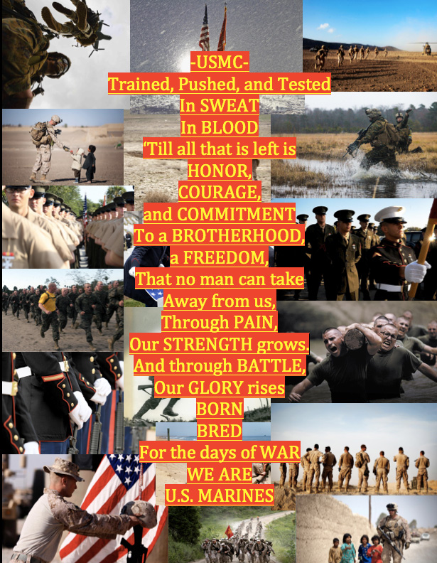 USMC motto poem