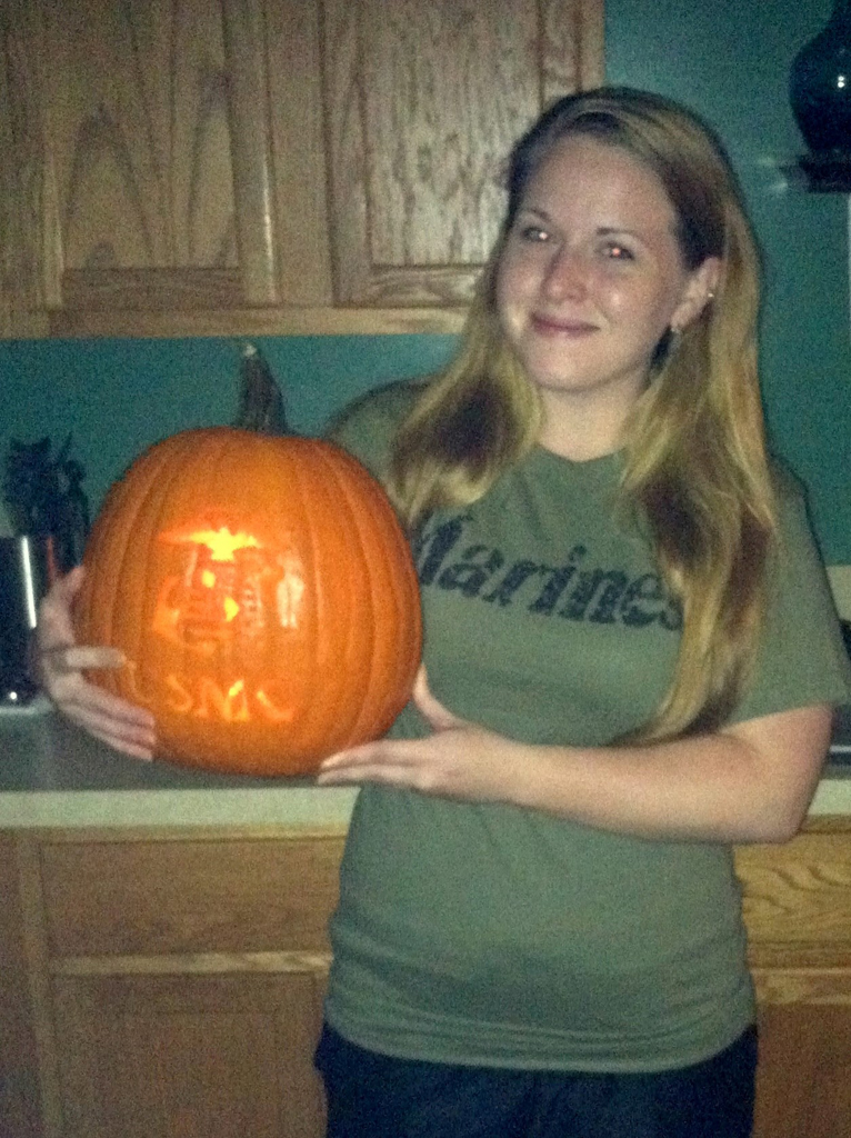 Pumpkin Carving For New Marine