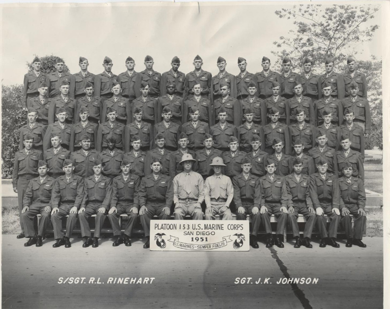 Platoon 153 San Diego 1951
