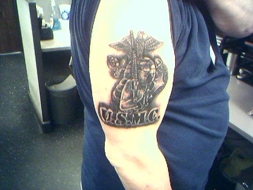 EGA and Marine Tattoo