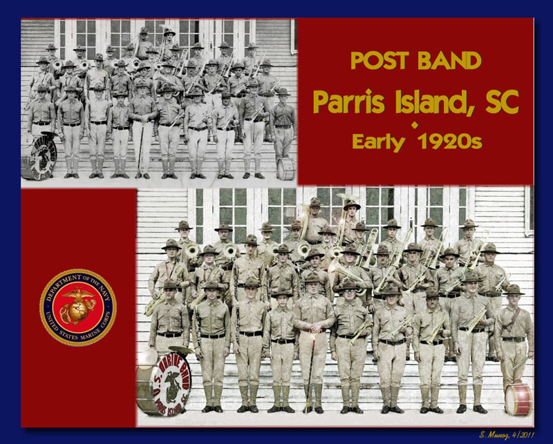 Post Band - Parris Island 1920s