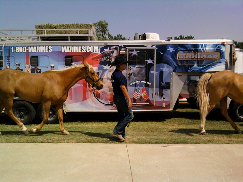 Mounted Color Guard