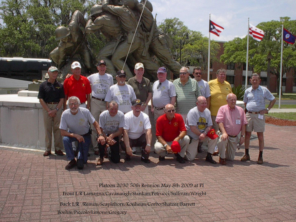 Platoon 2030 graduation and 50th Reunion
