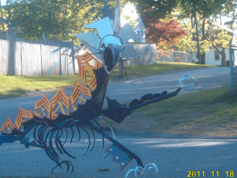 Semper Fi - Steel Dragon by Vance Soares