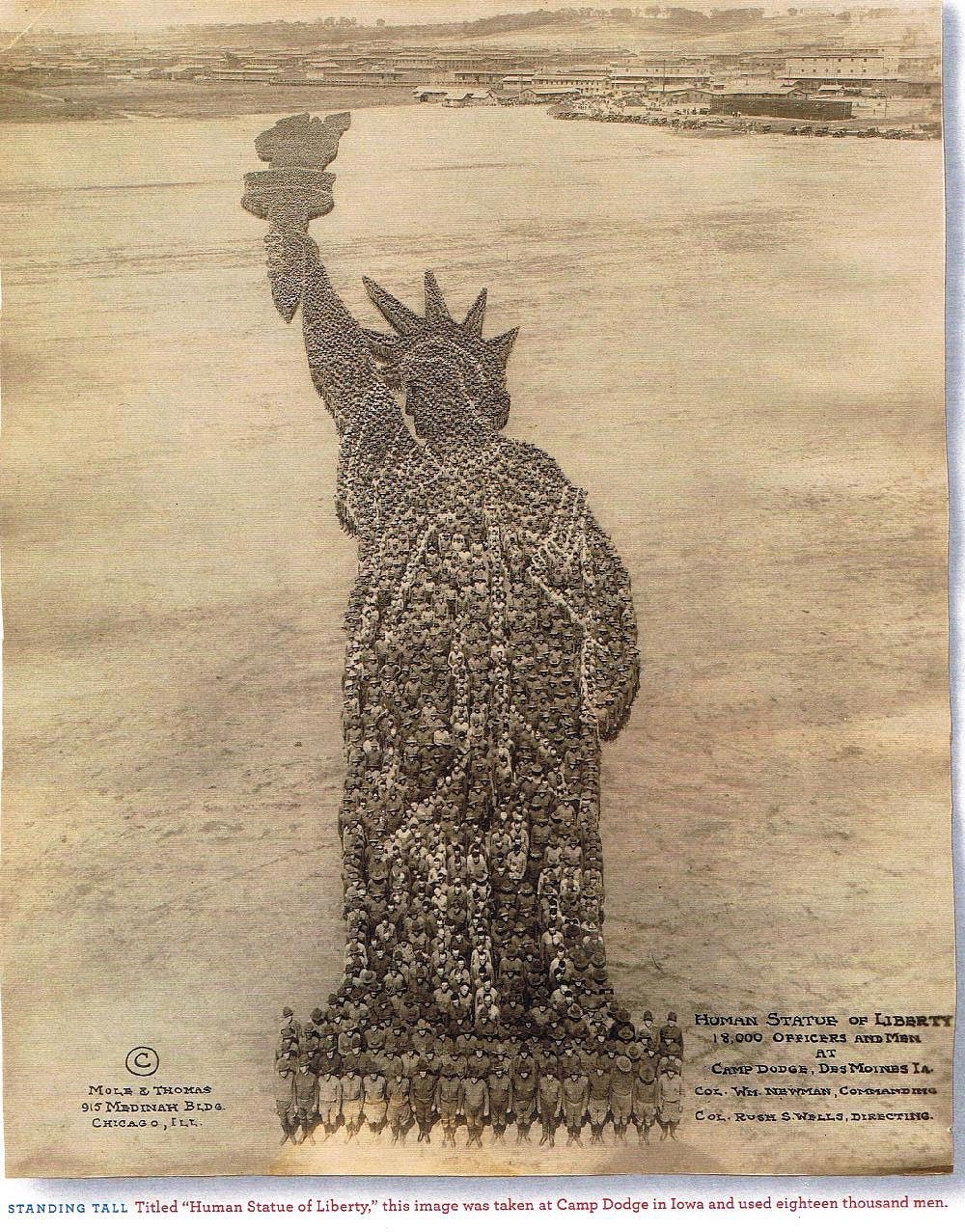 1918 Statue of Liberty