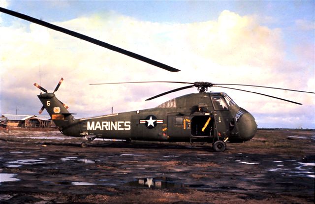 Number 6 on the flight line at Phu Bai