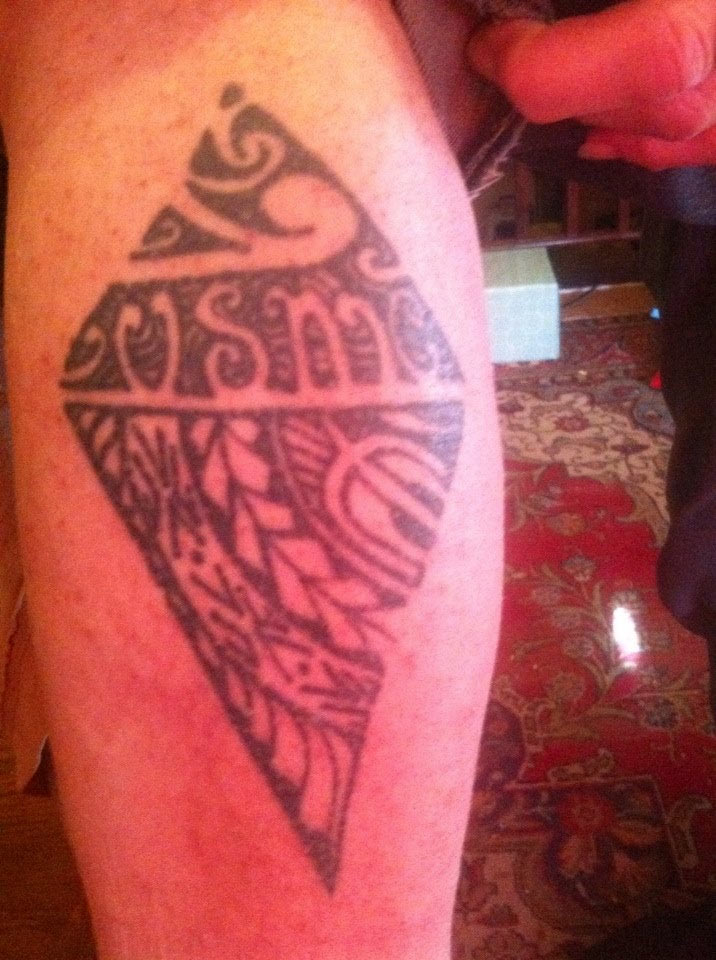 Tribal USMC Tattoo