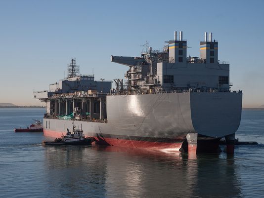 USNS Lewis B. Puller Christened