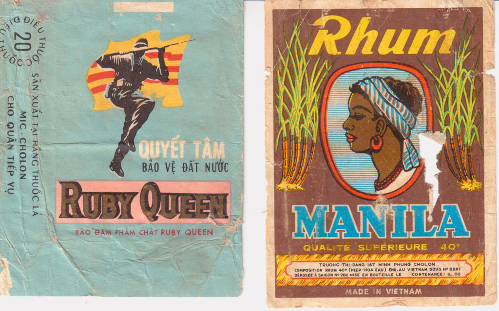 Wrappers from Vietnam era