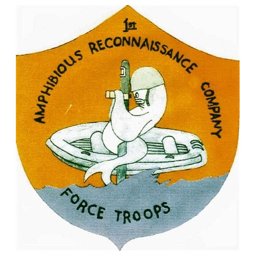 1st Amphibious Reconnaissance Company sign