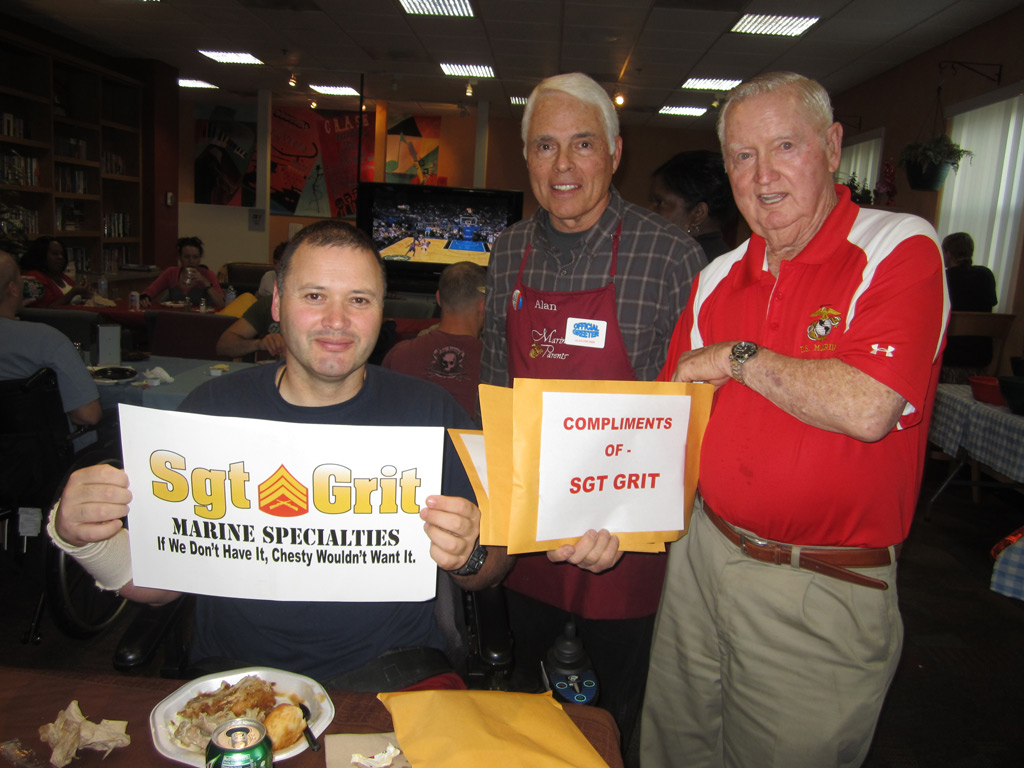 Thursday Dinner for Wounded Warriors