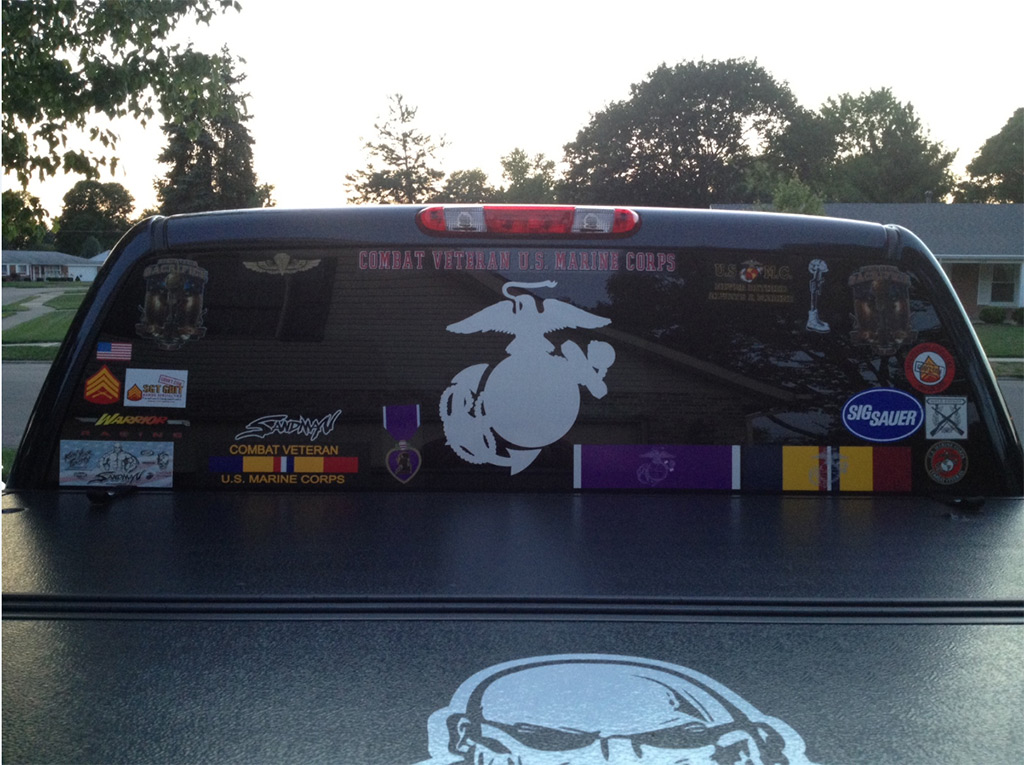 Marine Corps Truck - Sgt. Grit passionate