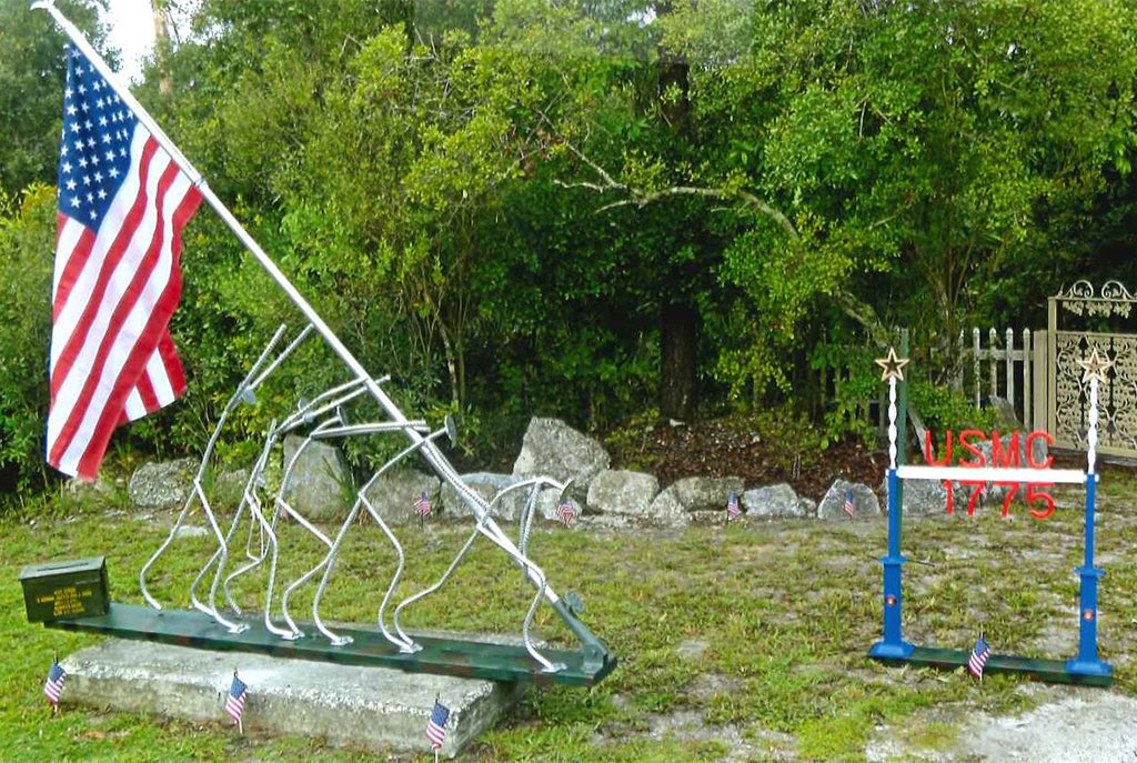 Marine Yard Art