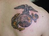 Eagle, Globe, and Anchor Tattoo