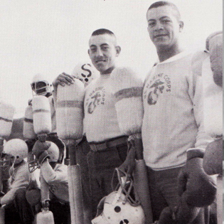 Cpl Vigil, Lt. Col Simpson, SSGT Frost, and CPL Cruz
