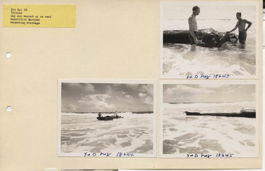 Ulithi, Atoll Demo Marines