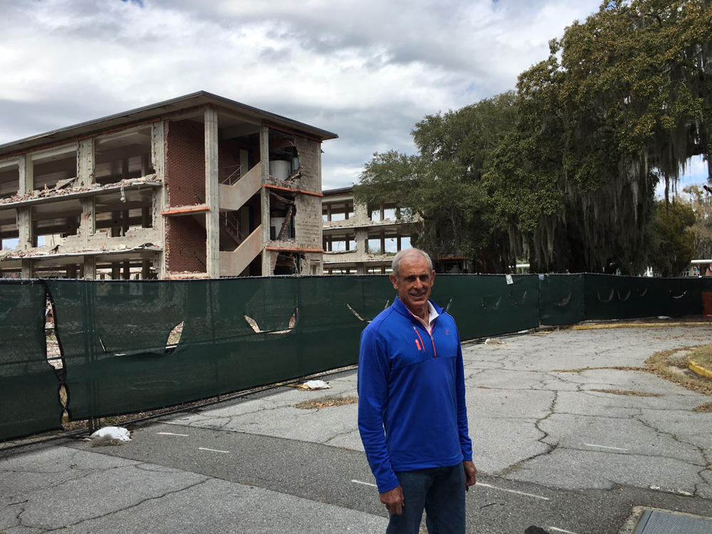 3rd Bn Barracks 2016 demolition and Marine Brian Farney