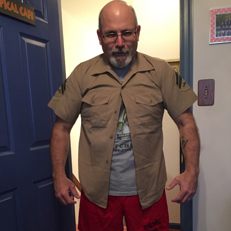 cpl mike kunkel in charlie shirt
