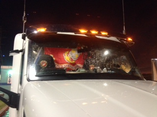USMC Pride On Truck