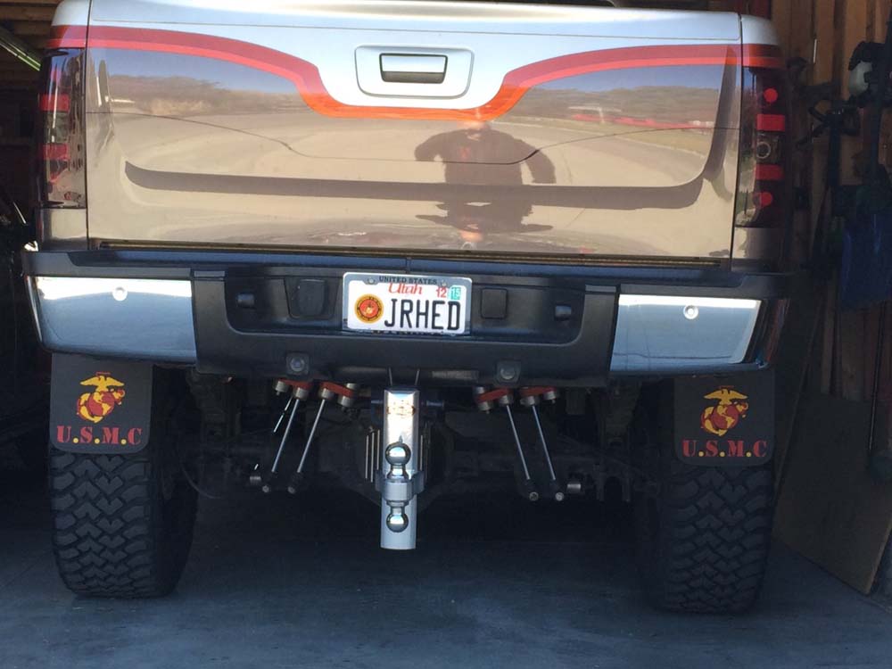 USMC Pride On Truck