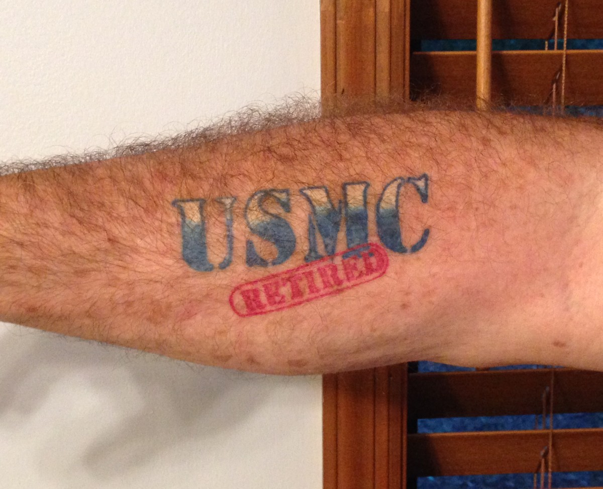 My second Marine Corps Tattoo