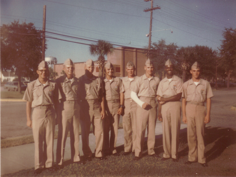 MCRD Parris Island 1970 brokearm1