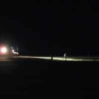 Iraq War Photo of night time illumination