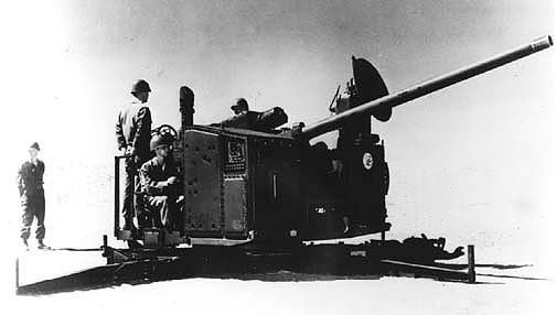 1st 75mm Anti-Aircraft (SkySweeper) Battalion in 29 Palms, CA.