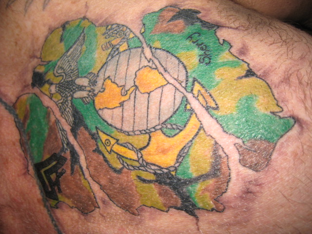 Chest Piece Vietnam Camo