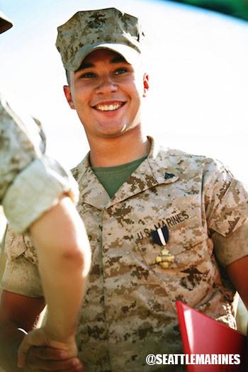 MARINE OF THE WEEK // TOOK THE GRENADE BLAST AND KEPT FIGHTING: