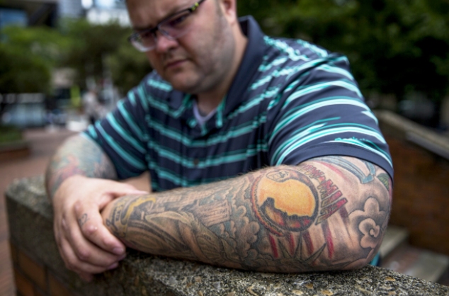 Veterans’ tattoos symbolize loss, service and patriotism