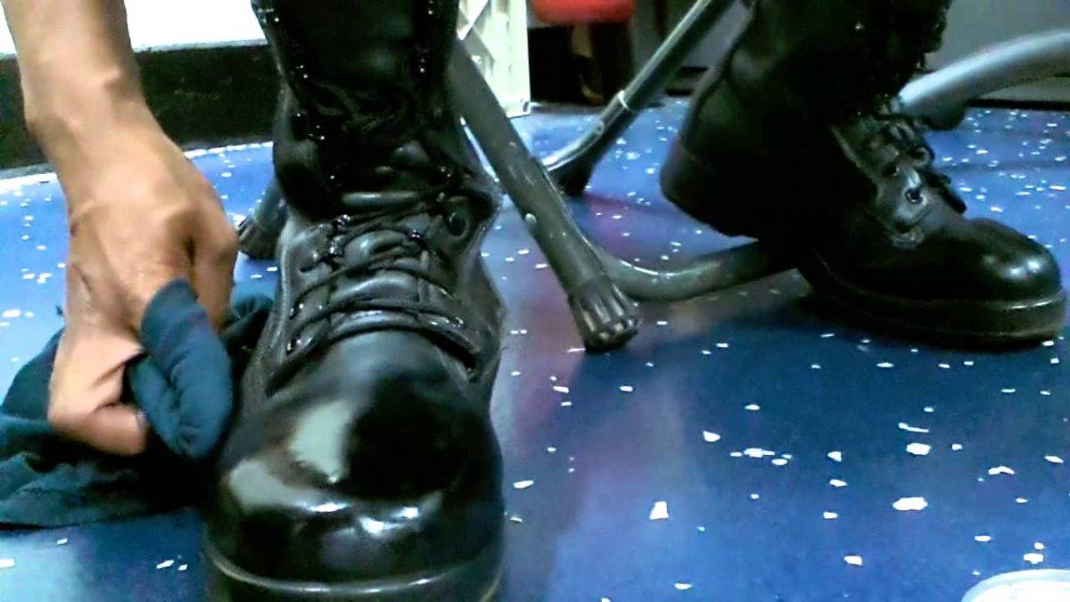 SPITSHINED BOOTS WERE PRIZED