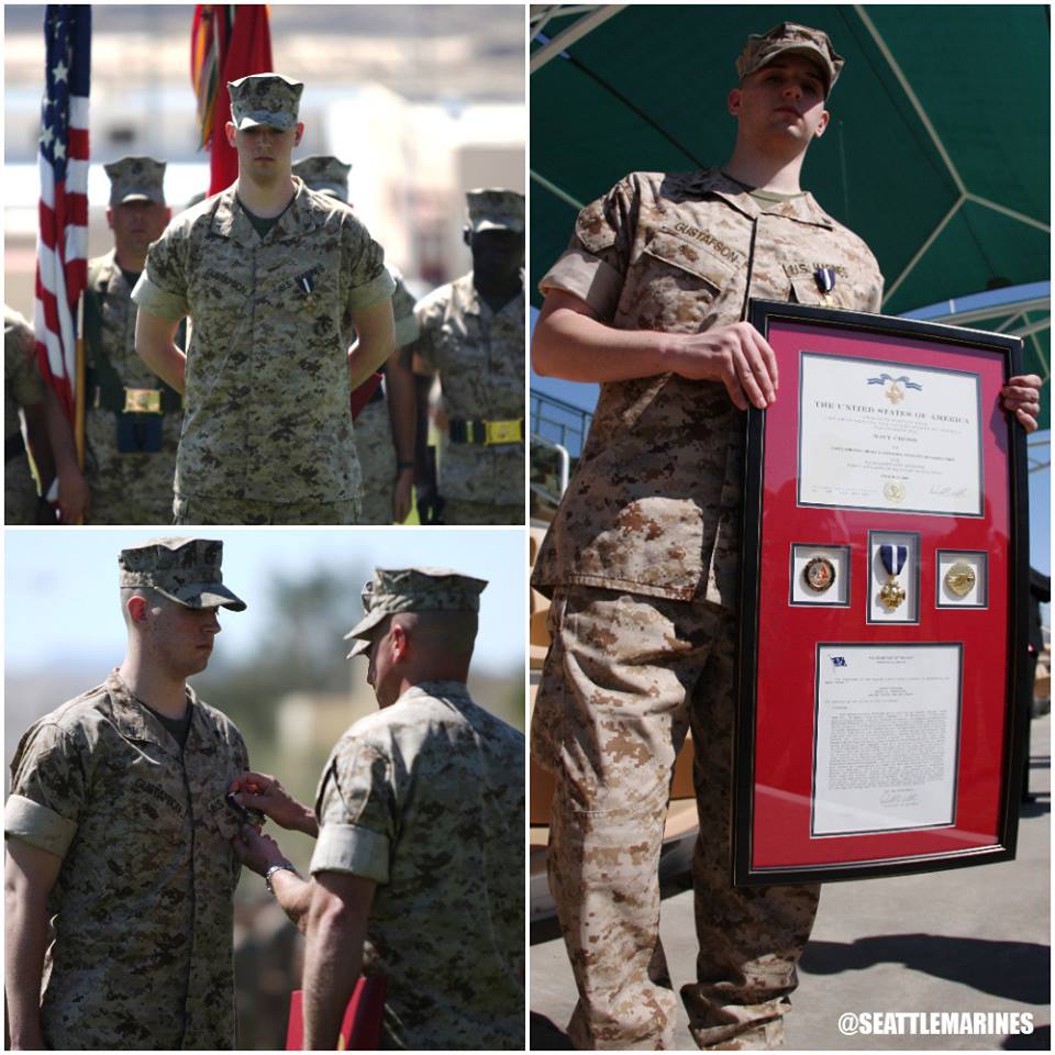 MARINE OF THE WEEK // “I looked down, and a lot of my right leg wasn’t there.”