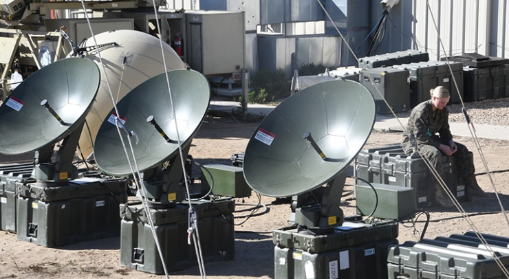 MARINE CORPS SEARCHES FOR NEW SATELLITE COMMUNICATIONS SYSTEM
