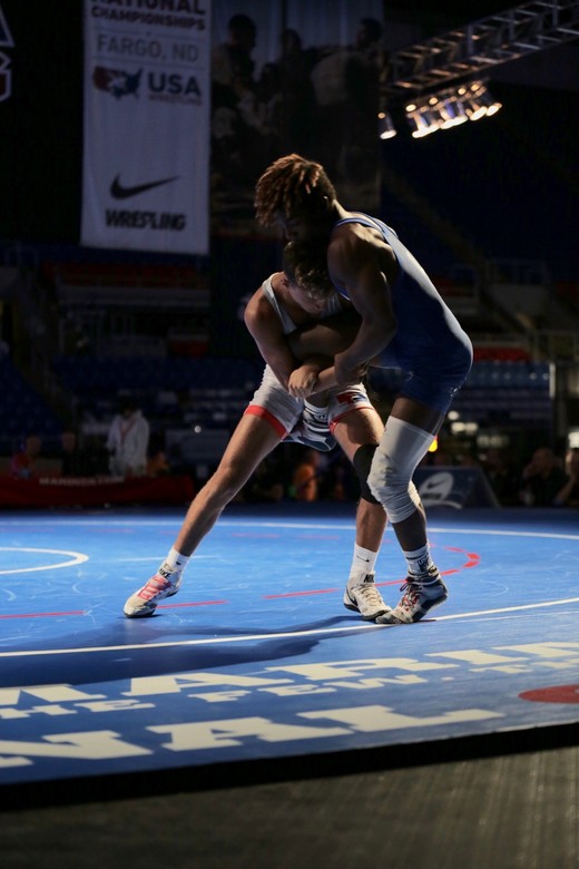 MARINES ATTEND USA WRESTLING CHAMPIONSHIP IN FARGO