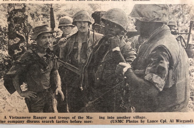 Stars & Stripes Article 1969