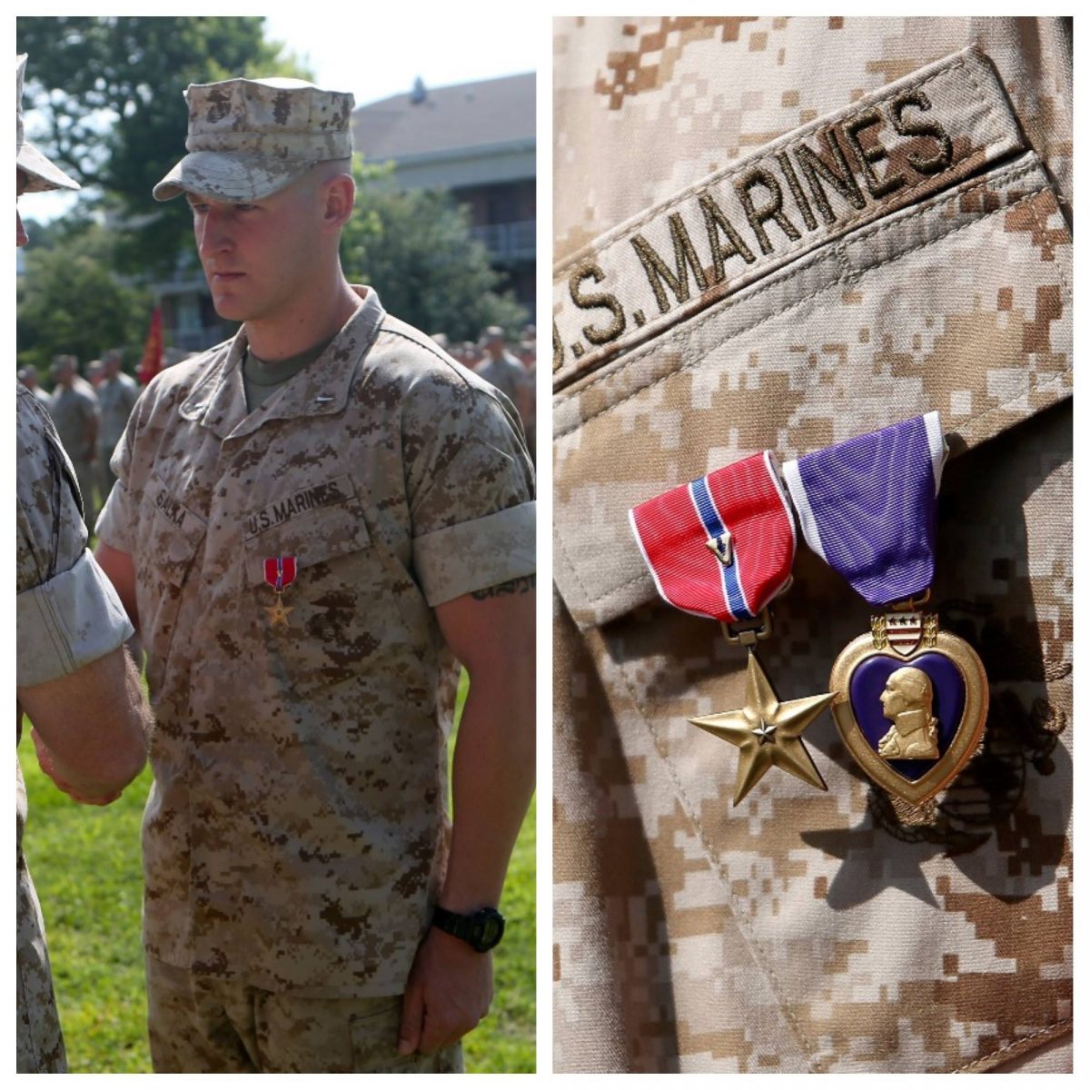 MARINE OF THE WEEK // Under fire, carried an injured Marine 400 meters to safety